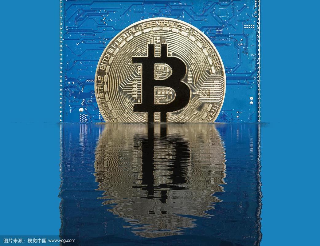 A powerful Bitcoin mining rig in operation